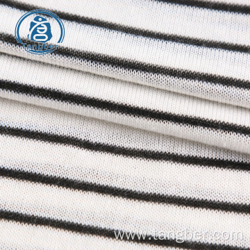 High quality cotton stripe textile custom fabric